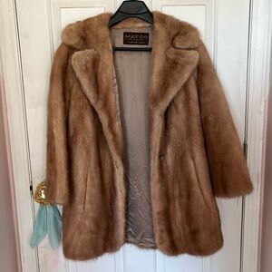 May Co California Forecast Furs Coat